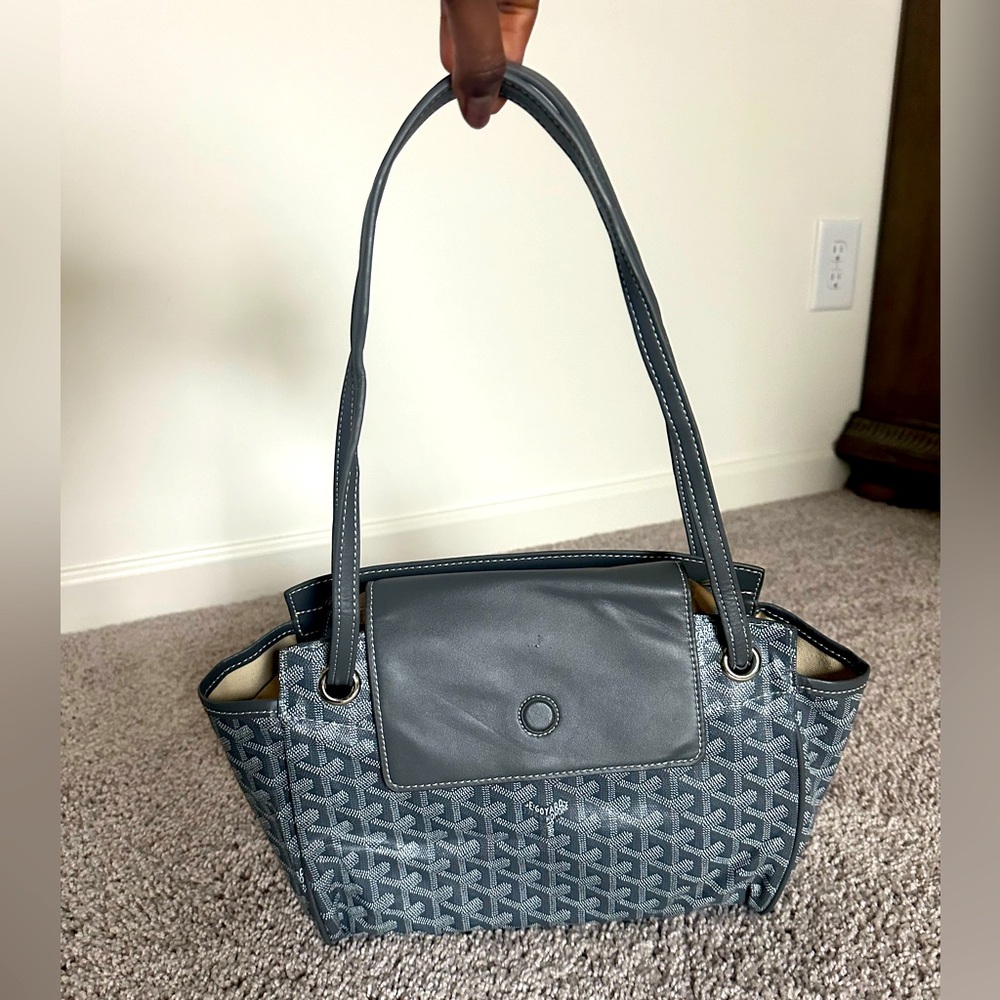 Goyard goyardine rouette tote bag
